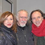 Piero Cassano con Laura e Manlio